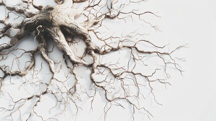 A symbolic concept illustrating the transmission of trauma through generations.