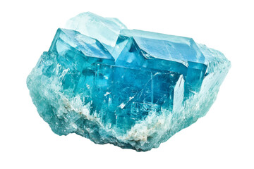 Obraz premium Stunning Blue Crystal Gemstone Specimen