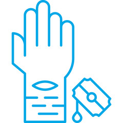 Telescope on Stand icon single vector illustration