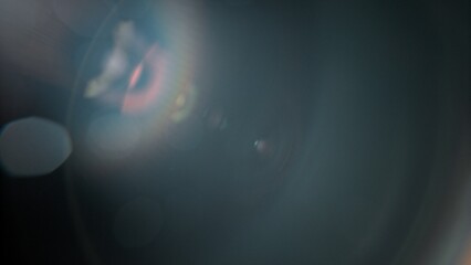Abstract background of real lens flare for overlay or transition