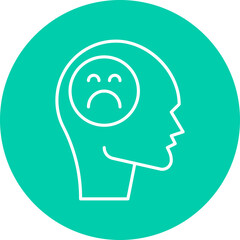 Pirate in Hat icon single vector illustration