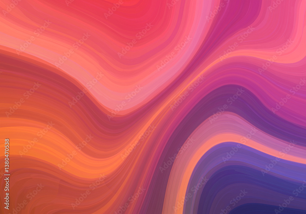 Poster abstract background with colorful design featuring flowing lines and vibrant gradient colors creatin