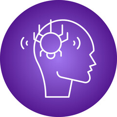 Pirate Skull II icon single vector illustration