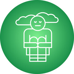 Pirate Bandana icon single vector illustration