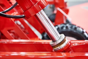 Hydraulic cylinder industrial machine