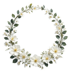 Fototapeta premium Ornate Golden Rose Oval Frame