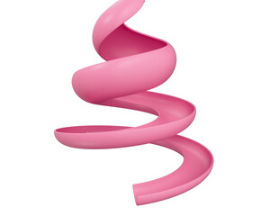 3d Spiral design resembling Human Digestive System Or Intestinal Tract Mockup 3D Illustration