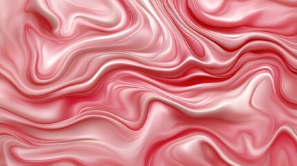 Fototapeta premium Abstract Pink Liquid Marble Swirls Texture Background