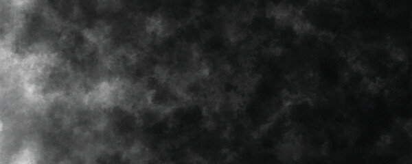 Obraz premium Artistic dark ink wash background with cloudy watercolor patterns and textures