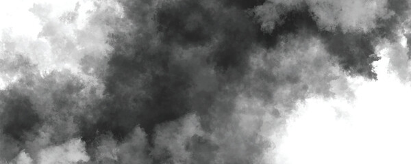 Handcrafted artistic monochrome texture with faded black and gray watercolor strokes

