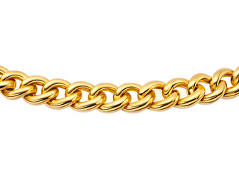 Obraz premium golden chain clipart image on transparent background