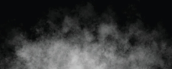 Fototapeta premium Abstract black and gray cloudy watercolor texture with soft artistic grunge effect