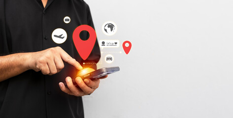 GPS Navigation and Travel Planning on Smartphone – Location and Digital Mapping