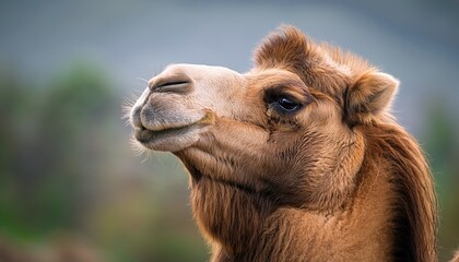 Obraz premium beautiful camel portrait