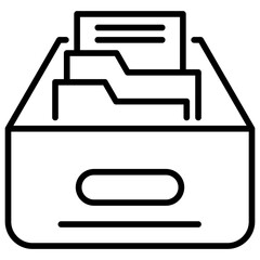 Archive Line Icon