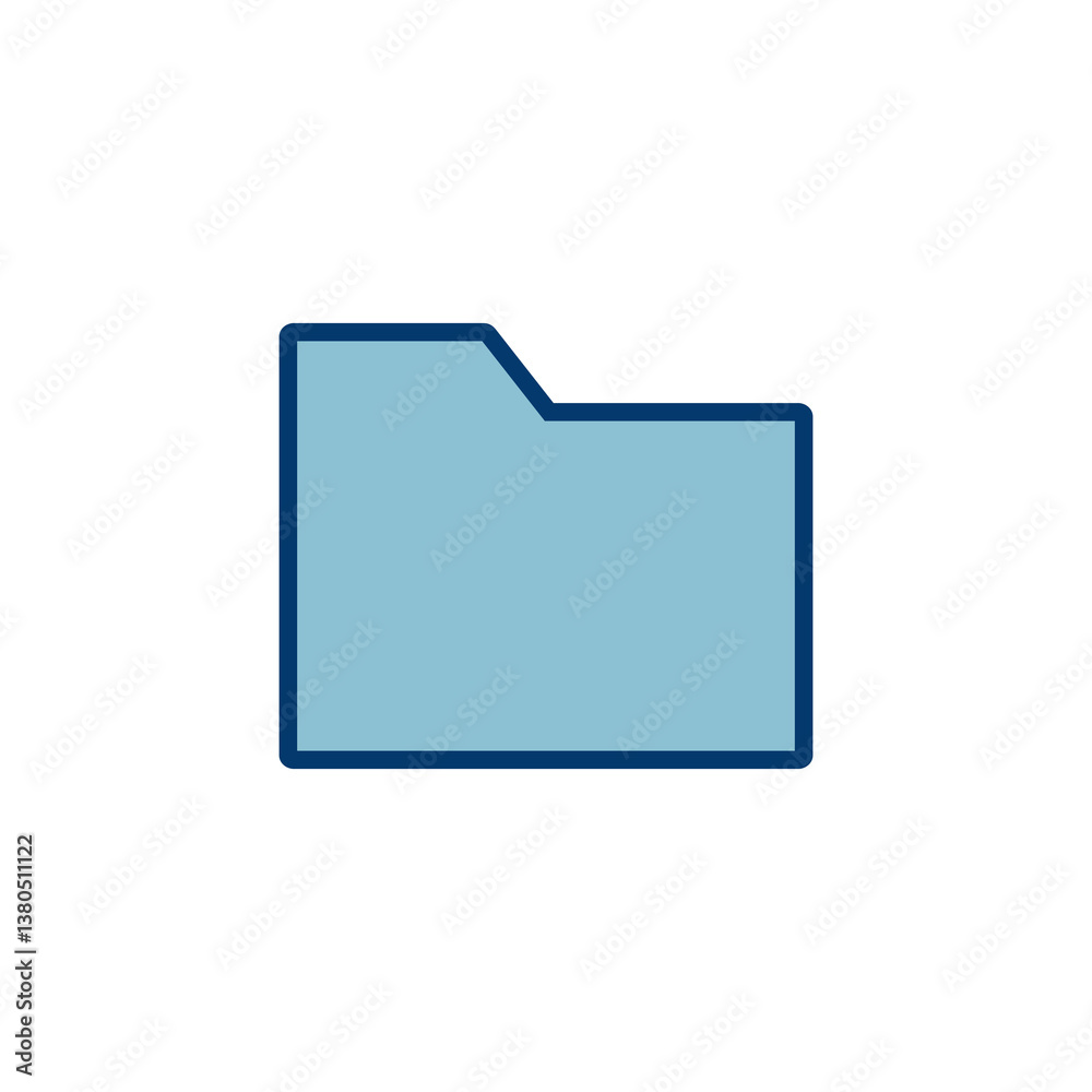 Poster folder icon vector isolated on white background. folder and documents icon. icon archive