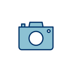 Camera Icon vector isolated on white background. Camera symbol. Camera vector icon