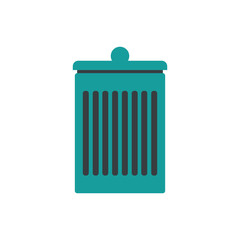trash can vector icon design