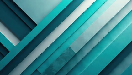 Obraz premium Abstract geometric wallpaper with bold teal and grey lines , simple, texture, background image