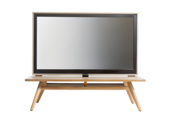 standing tv frame clipart image on transparent background