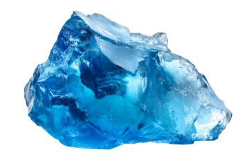 Stunning Blue Crystal Gemstone