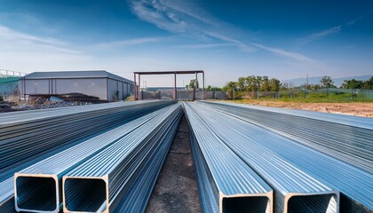 light mouth steel channel or c channel steel for construction materials c shaped steel structure construction of a factory house building
