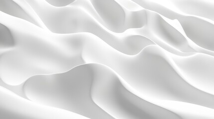 Fototapeta premium Soft Snowy Ground Surface Texture with Gentle Undulations