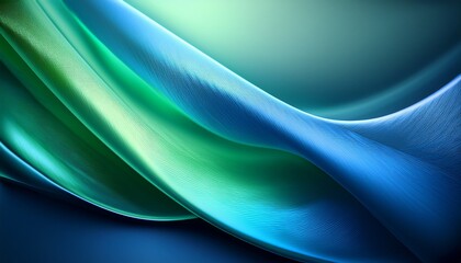 the calm and serene feel of this background is achieved through its blue to green gradient light ribbon and soft blurred texture