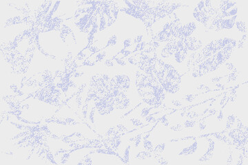 Hand drawn simple plants design with subtle brush texture background