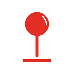 maps point icon logo vector design