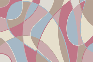Artwork trendy contemporary abstract shapes. Background with abstract Colorful. Banner and cover for your design.	