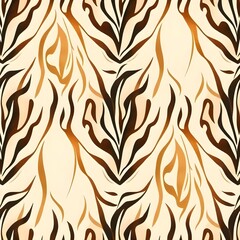 Seamless four zebra-print patterns designs are interconnected for an enhanced visual appeal.