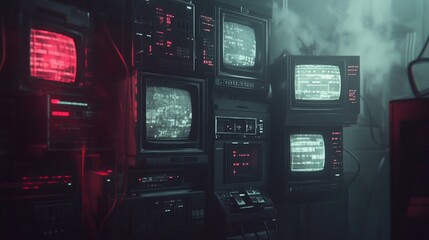 Retro Surveillance Static and Shadow