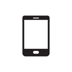 handphone telephone icon logo design vector