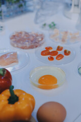 Team Asian scientists in a lab conducting food research using a microscope and lab equipment, showcasing innovation in food science and biotechnology