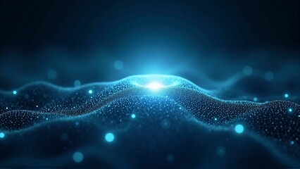 Artificial Intelligence and Big Data Visualization in a Digital Sphere Network System on a Dark Futuristic Background
暗い未来的な背景上に表現されたAIとビッグデータの可視化を示すデジタル球体ネットワークシステム