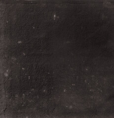 Obraz premium Aged scrapbook paper design. Parchment black background universal