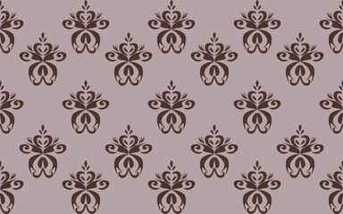 seamless pattern with floral elements