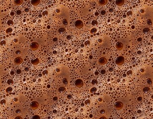 tileable coffee foam texture seamless espresso crema background bubbly coffee surface rich brown froth pattern high resolution caffeinated beverage design