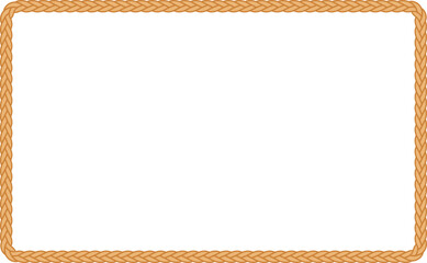 Rope Border Frame Shape Illustration