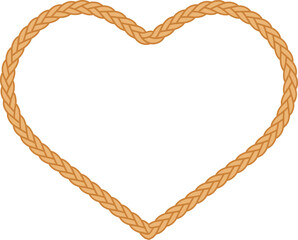 Rope Border Frame Shape Illustration