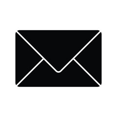  smart email icon outline black and white