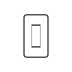 electric socket icon logo vector design