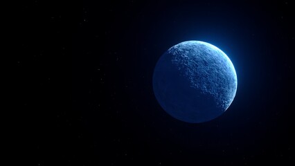 Obraz premium 暗黒物質と銀河間空間の概念的ビジュアライゼーション、宇宙物理学、抽象的表現