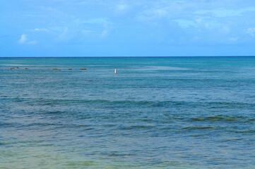 Pacific Ocean from Honolulu Hawaii