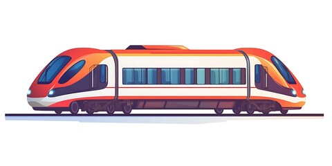 a white and yellow train