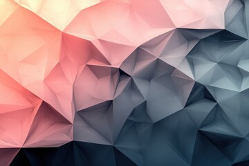 Fototapeta premium Colorful abstract background with geometric shapes and gradients creating a modern artistic design suitable for various creative projects and digital applications concept