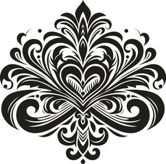 Vintage vector ornament