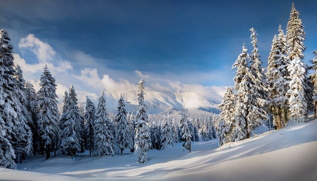 Snow-Covered Gulmarg Ski Resort in Srinagar, jammu and Kashmir, India