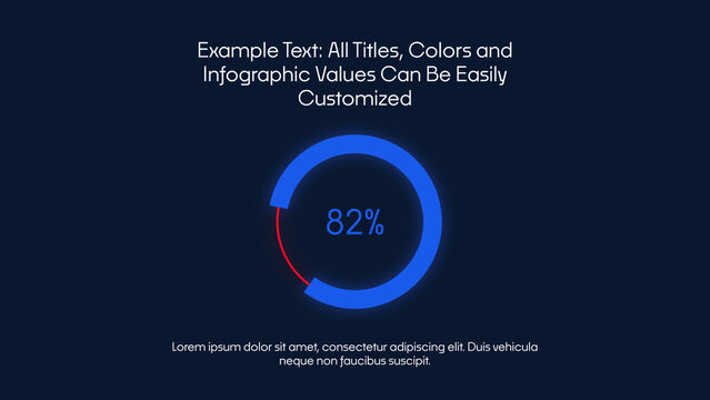 Minimal Infographics Template | Business Reports, Charts and Graphs